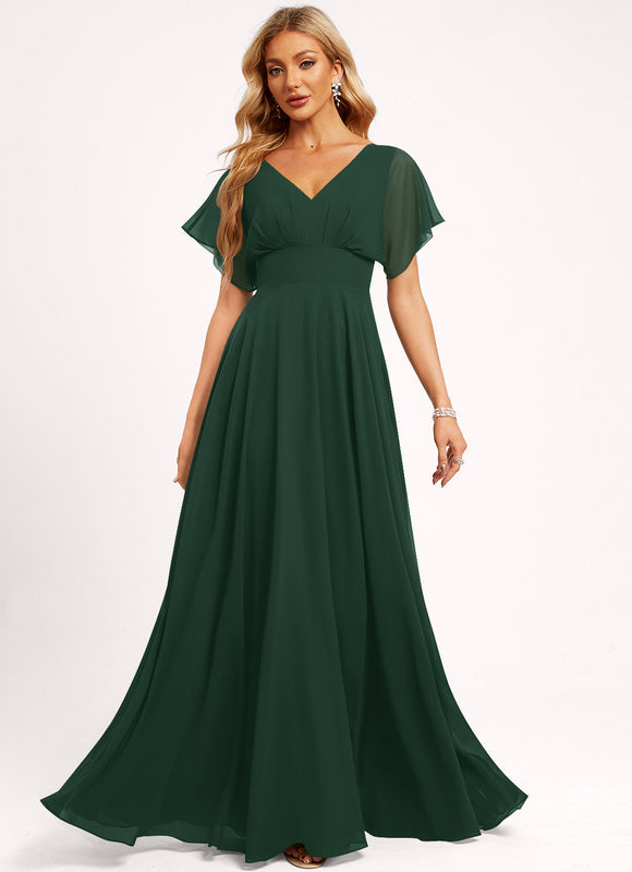 Robe Demoiselle Dhonneur Vert - gallery 2