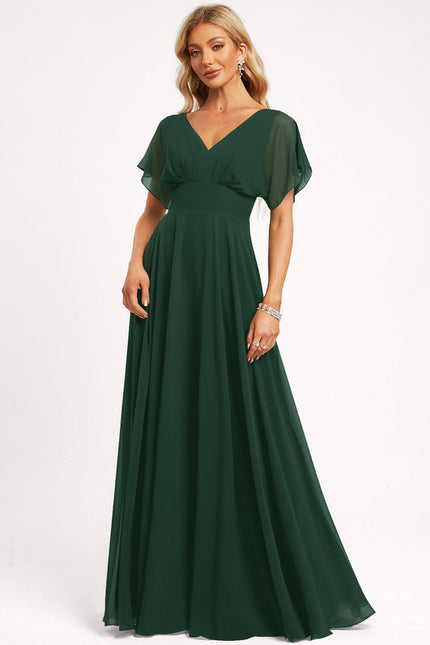 Robe Demoiselle Dhonneur Vert
