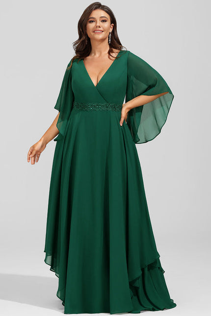 Robe Mere De La Mariee Vert Sauge - gallery 6