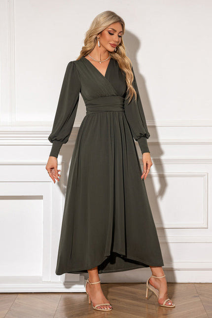 Robe Asymetrique Verte - gallery 4