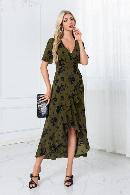 Robe Longue Vert Kaki - gallery 2