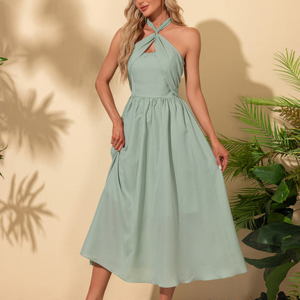 Robe Demoiselle D'Honneur Vert Menthe