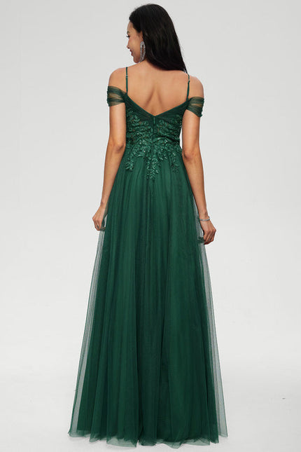 Robe Tulle Verte - gallery 2