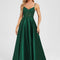 Robe Longue De Soirée Verte