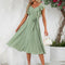 Robe Verte Volant