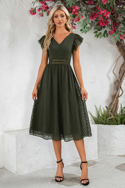 Robe Verte Mousseline - gallery 3