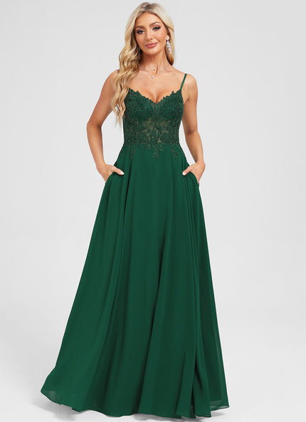 Robe Fendue Verte
