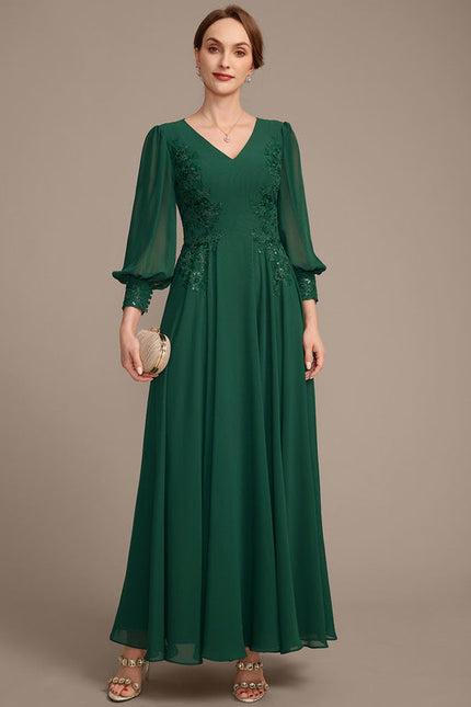 Robe Mere De La Mariee Verte