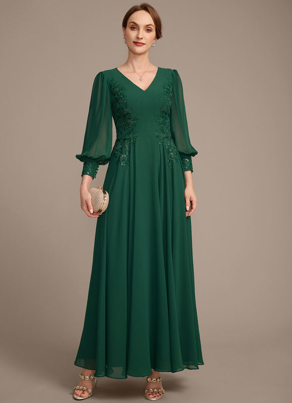 Robe Mere De La Mariee Verte